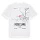 Vogelsang karta t-shirt