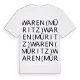 Waren (Müritz) ordlek t-shirt