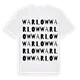Warlow ordlek t-shirt
