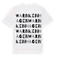 Warnkenhagen ordlek t-shirt