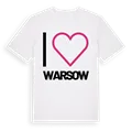 Jag älskar Warsow t-shirt stort tryck