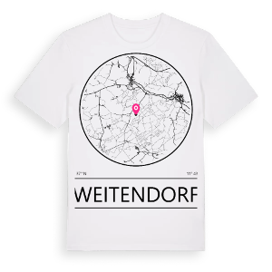 Weitendorf t-shirt – ekologisk bomull t-shirt från Pinshirt
