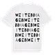 Weitenhagen ordlek t-shirt