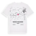 Wendisch Baggendorf karta t-shirt