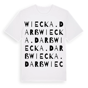 Wieck a. Darß ordlek t-shirt – ekologisk bomull t-shirt från Pinshirt
