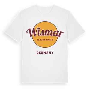 Wismar cirkel t-shirt – ekologisk bomull t-shirt från Pinshirt