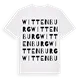 Wittenburg ordlek t-shirt