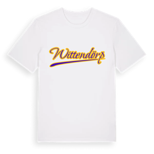Wittendörp baseball t-shirt – ekologisk bomull t-shirt från Pinshirt