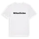 Wittenförden fetstil t-shirt
