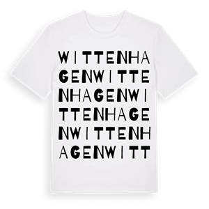 Wittenhagen ordlek t-shirt – ekologisk bomull t-shirt från Pinshirt