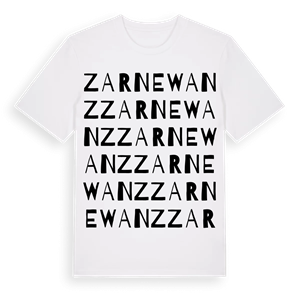 Zarnewanz ordlek t-shirt – ekologisk bomull t-shirt från Pinshirt
