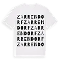 Zarrendorf ordlek t-shirt