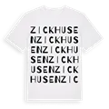 Zickhusen ordlek t-shirt