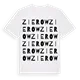Zierow ordlek t-shirt