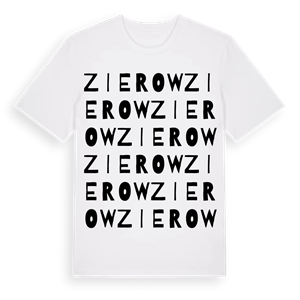 Zierow ordlek t-shirt – ekologisk bomull t-shirt från Pinshirt