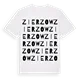 Zierzow ordlek t-shirt