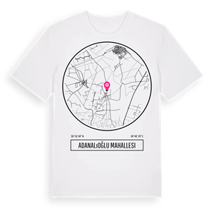 Adanalıoğlu Mahallesi t-shirt – ekologisk bomull t-shirt från Pinshirt