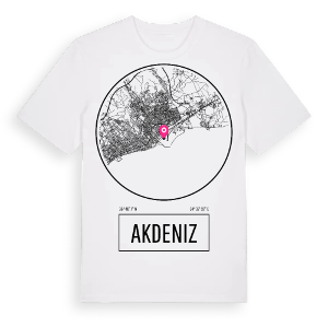 Akdeniz t-shirt – ekologisk bomull t-shirt från Pinshirt