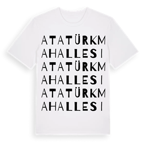 Atatürk Mahallesi ordlek t-shirt – ekologisk bomull t-shirt från Pinshirt