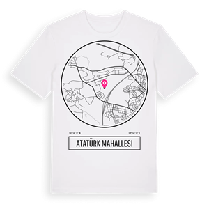 Atatürk Mahallesi t-shirt – ekologisk bomull t-shirt från Pinshirt