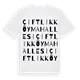 Çiftlikköy Mahallesi ordlek t-shirt