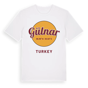 Gülnar cirkel t-shirt – ekologisk bomull t-shirt från Pinshirt