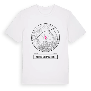 Korukent Mahallesi t-shirt – ekologisk bomull t-shirt från Pinshirt