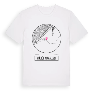 Kültür Mahallesi t-shirt – ekologisk bomull t-shirt från Pinshirt