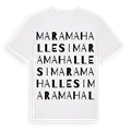 Mara Mahallesi ordlek t-shirt