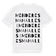 Menderes Mahallesi ordlek t-shirt