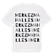 Merkez Mahallesi ordlek t-shirt