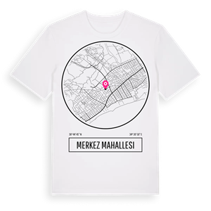 Merkez Mahallesi t-shirt – ekologisk bomull t-shirt från Pinshirt