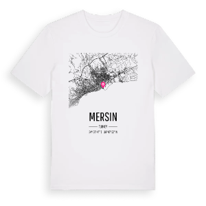 Mersin karta t-shirt – ekologisk bomull t-shirt från Pinshirt