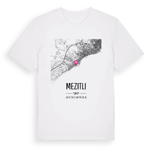 Mezitli karta t-shirt – ekologisk bomull t-shirt från Pinshirt