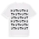 Mut ordlek t-shirt