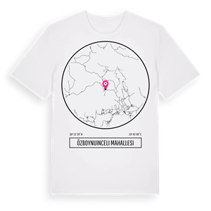 Özboynuinceli Mahallesi t-shirt – ekologisk bomull t-shirt från Pinshirt