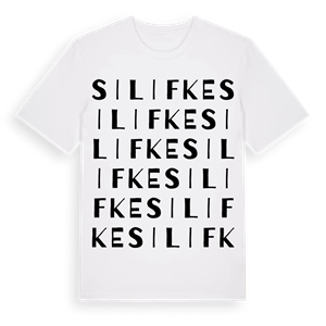 Silifke ordlek t-shirt – ekologisk bomull t-shirt från Pinshirt