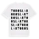 Toroslar ordlek t-shirt