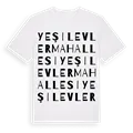 Yeşilevler Mahallesi ordlek t-shirt