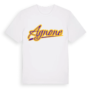 Agnone baseball t-shirt – ekologisk bomull t-shirt från Pinshirt