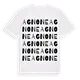 Agnone ordlek t-shirt