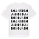 Bojano ordlek t-shirt