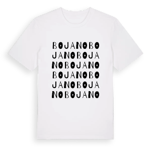 Bojano ordlek t-shirt – ekologisk bomull t-shirt från Pinshirt