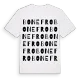 Bonefro ordlek t-shirt