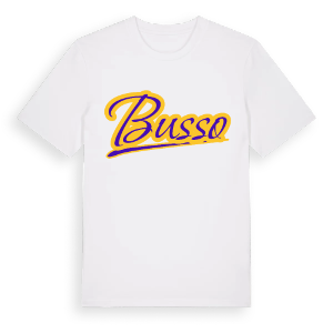 Busso baseball t-shirt – ekologisk bomull t-shirt från Pinshirt