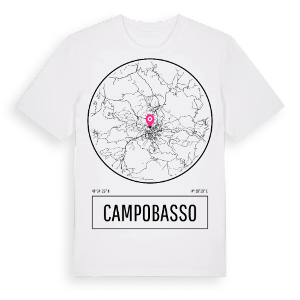 Campobasso t-shirt – ekologisk bomull t-shirt från Pinshirt