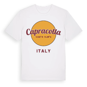 Capracotta cirkel t-shirt – ekologisk bomull t-shirt från Pinshirt