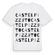 Castelpizzuto ordlek t-shirt