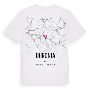 Duronia karta t-shirt – ekologisk bomull t-shirt från Pinshirt