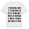Frosolone ordlek t-shirt